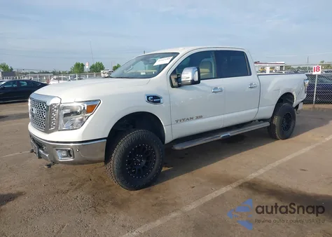 2016 Nissan Titan Xd Sl Diesel из США, поврежденный, VIN 1N6BA1F49GN517586